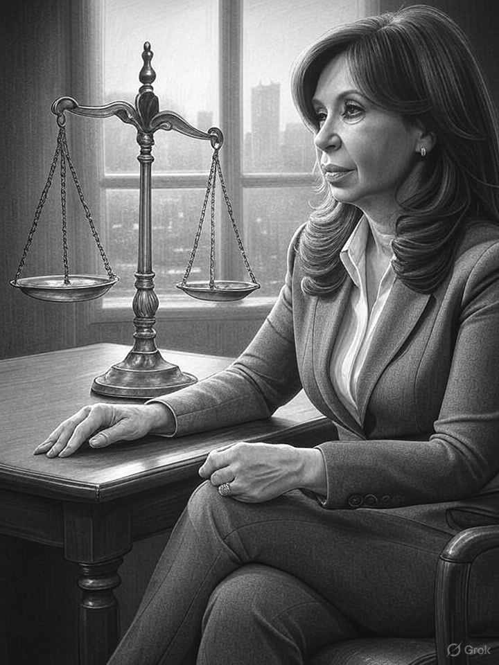 cristina fernandez balanza justicia